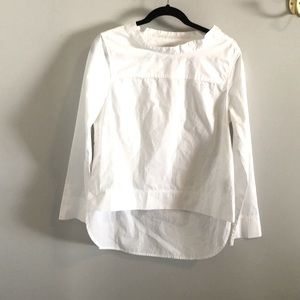 J. Crew factory white blouse
